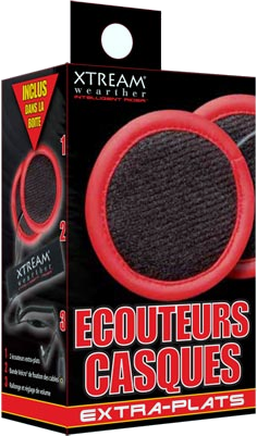 OREILLETTE MOTO - ECOUTEURS DE CASQUE MOTO