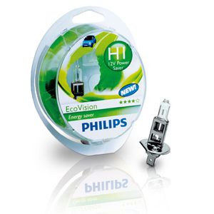 Ampoules Philips ECOVISION H1 (La paire)