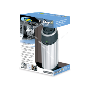 E-CAN : Convertisseur prise 220V et USB allume cigares 150W