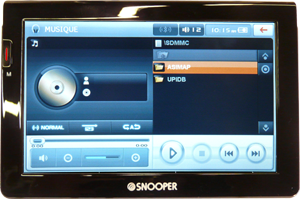 GPS CC7000 : GPS Camping car avec Tuner TV TNT Int�gr�