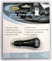 Adaptateur chargeur USB sur Allume Cigares