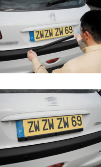 Radar recul Voiture SENSOPLATE RE010S