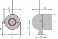 Radar recul : Reverse Wision RW039RF