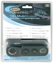 Multiprise filaire quadruple pour allume cigares