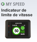 Indicateurs de limites de vitesses Snooper MySpeed