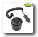 RMS9 : Multi-Prise allume-cigares triple pour porte cannette auto