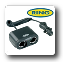 Multiprise Allume cigare double filaire RMS2