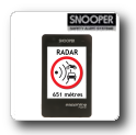 Snooper : Avertisseur de radars Snooper