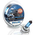 Ampoules Philips BLUEVISION H1 (La paire)