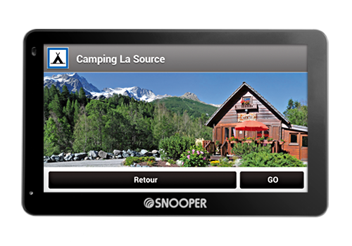 GPS Camping Car avec Moteur de recherche Campings ACSI